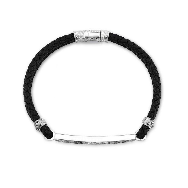 Streamline Leather Bracelet
