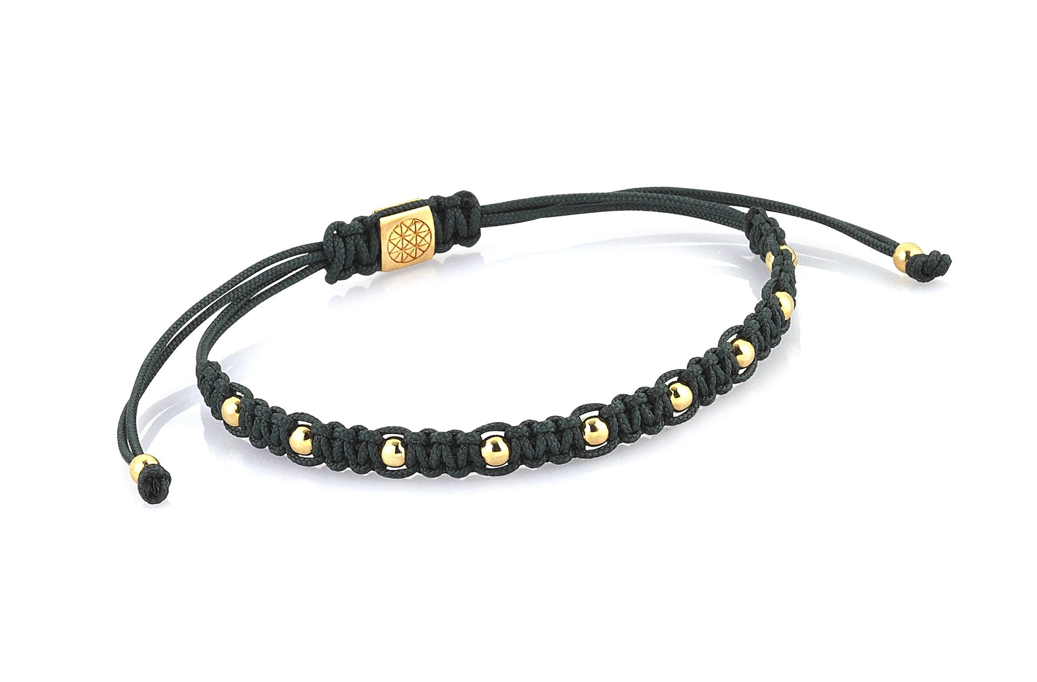 9 Balls Macrame - Silver - Grey - Yellow Gold