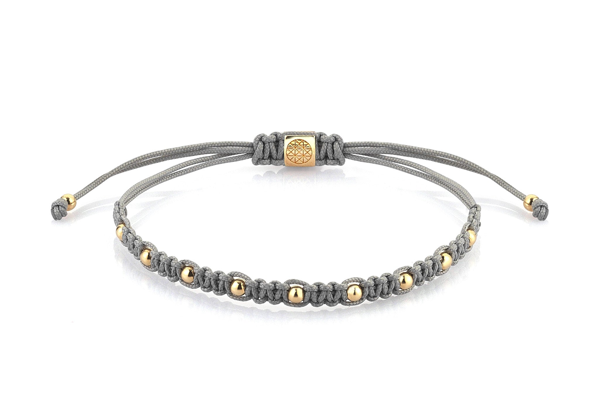 9 Balls Macrame - Yellow Gold