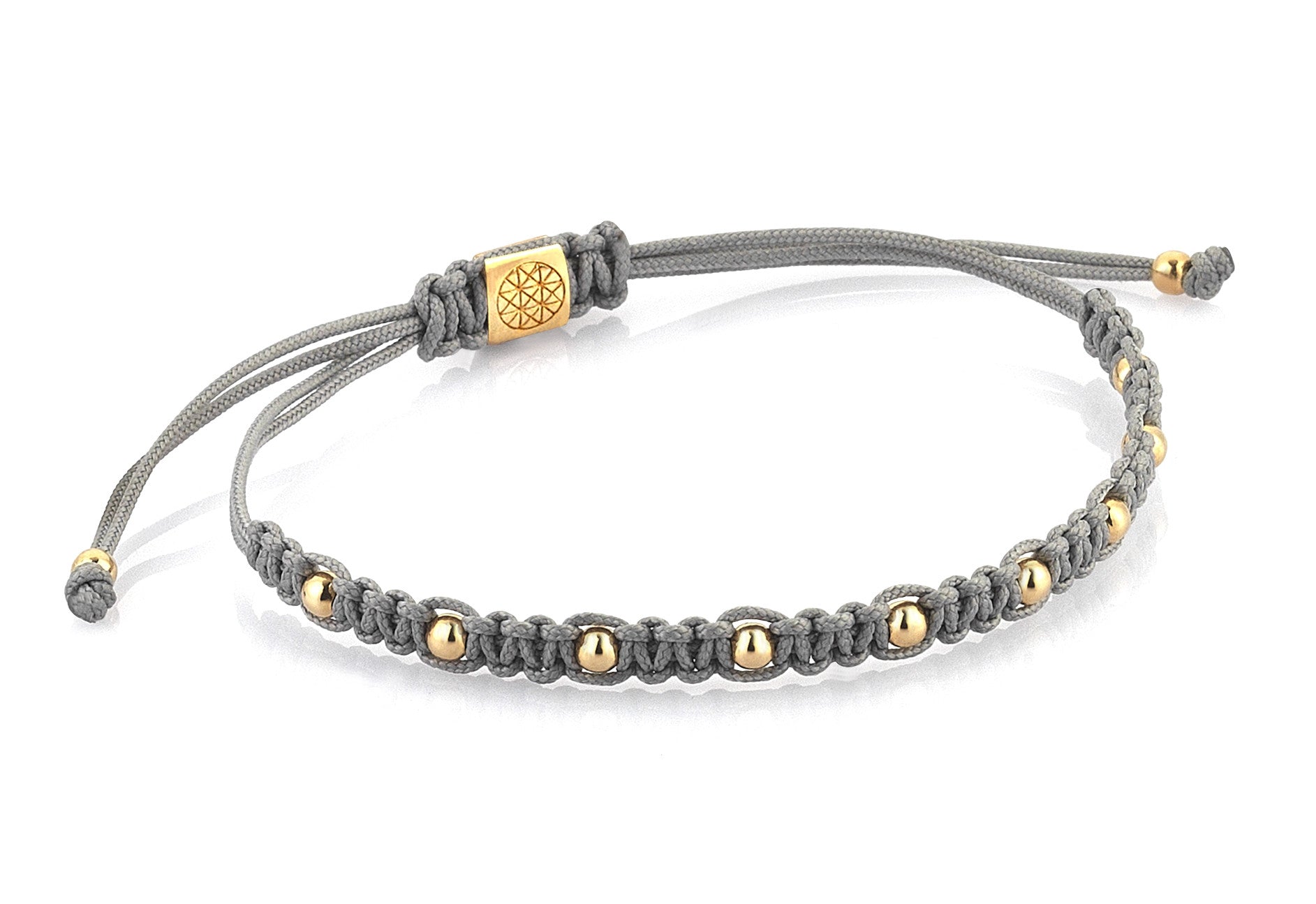 Macrame Bracelet With 9 Balls