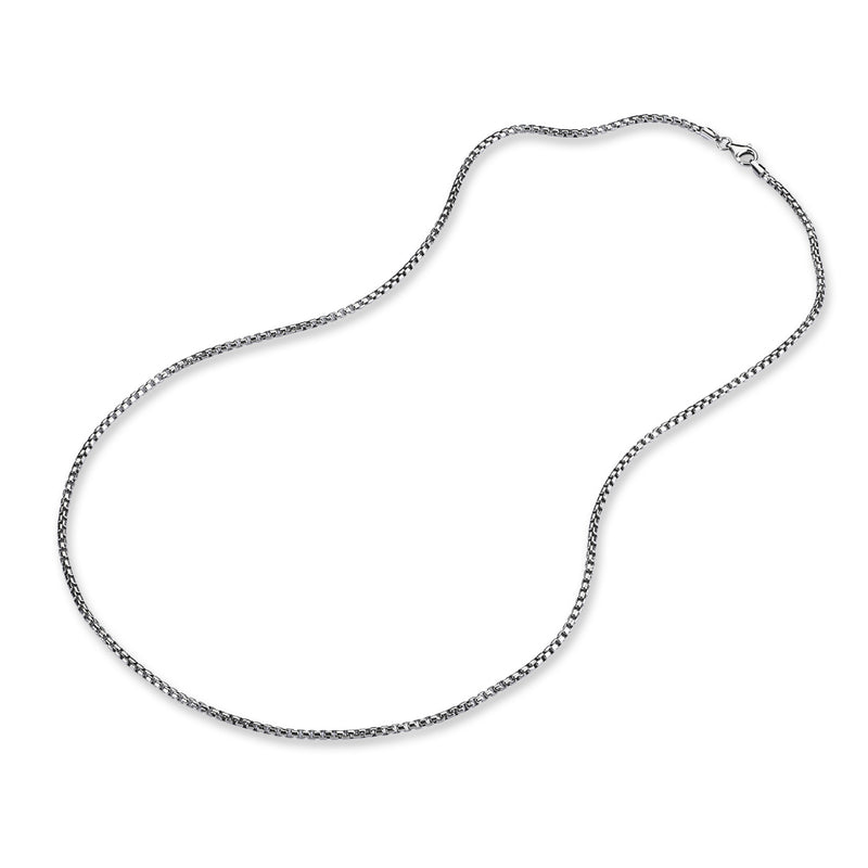 Buy Sterling Silver Box Chain Online India | FOURSEVEN