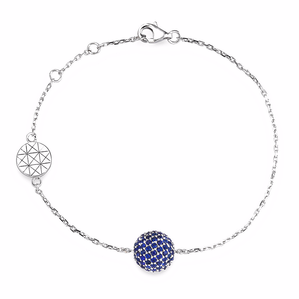 Cubic Zirconia Solitaire Bracelet