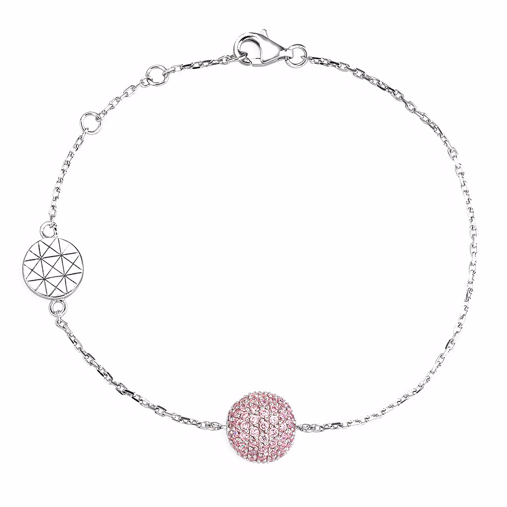 Cubic Zirconia Solitaire Bracelet