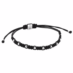 minimal macrame bracelet
