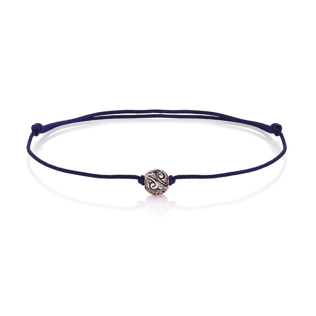 Classic Charm Macrame - Solid Gold - Navy - Rose Gold 